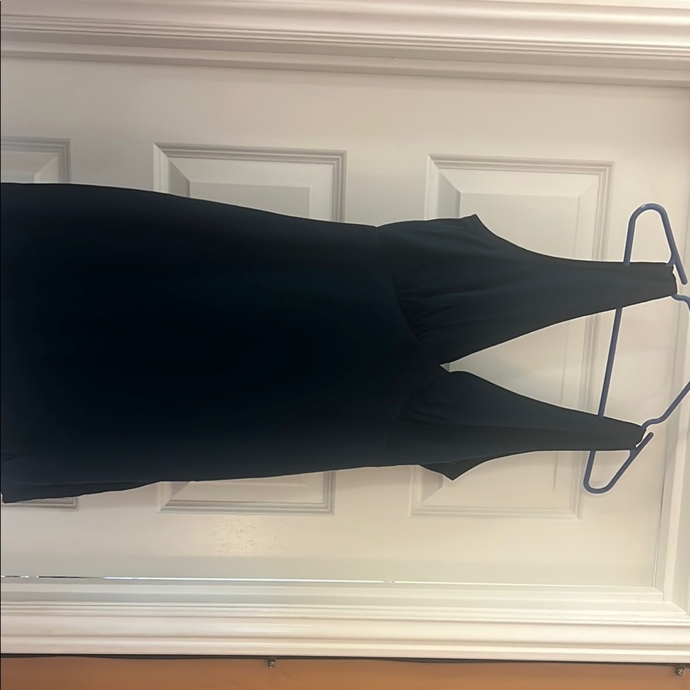Lulu's Chic Black Backless Dress